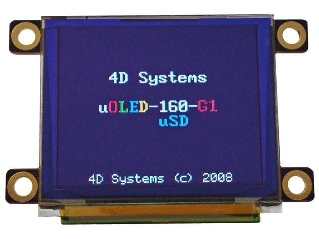 1.7“串列 OLED 顯示模組 