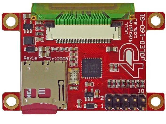 1.7“串列 OLED 顯示模組 
