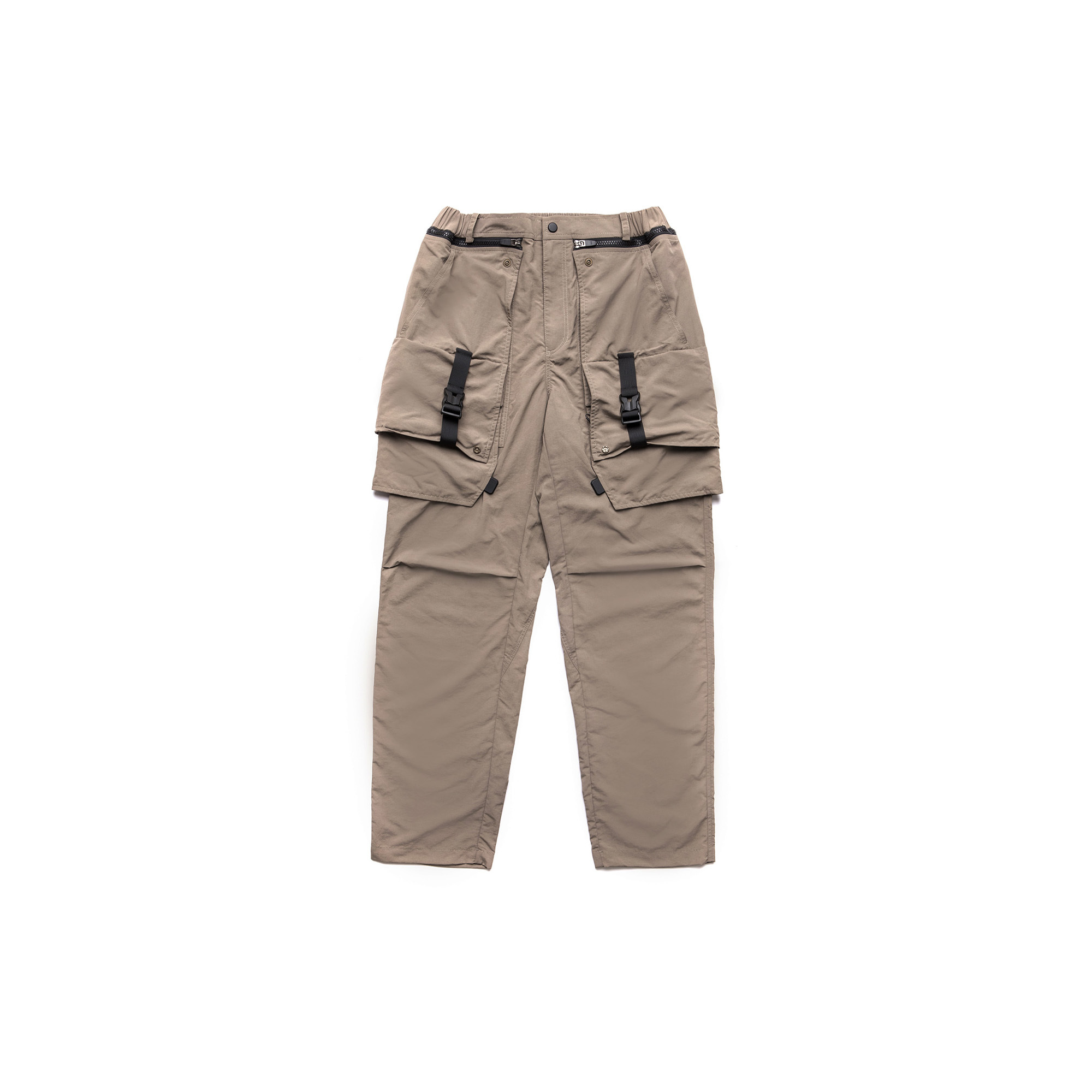 oqLiq 21SS - Side Two Way Pants - Khaki