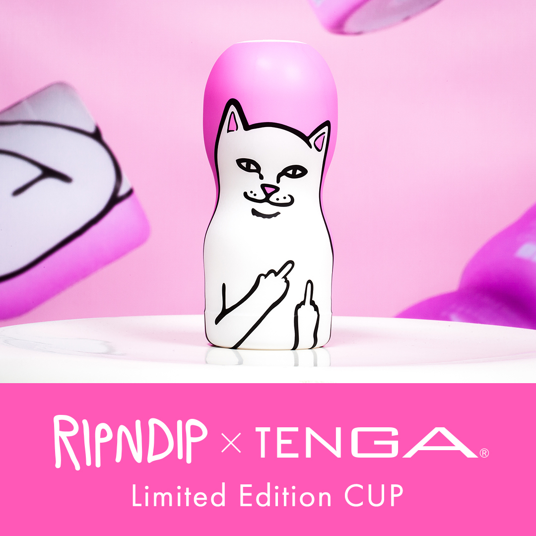 RIPNDIP×TENGA 聯名限量經典CUP PINK