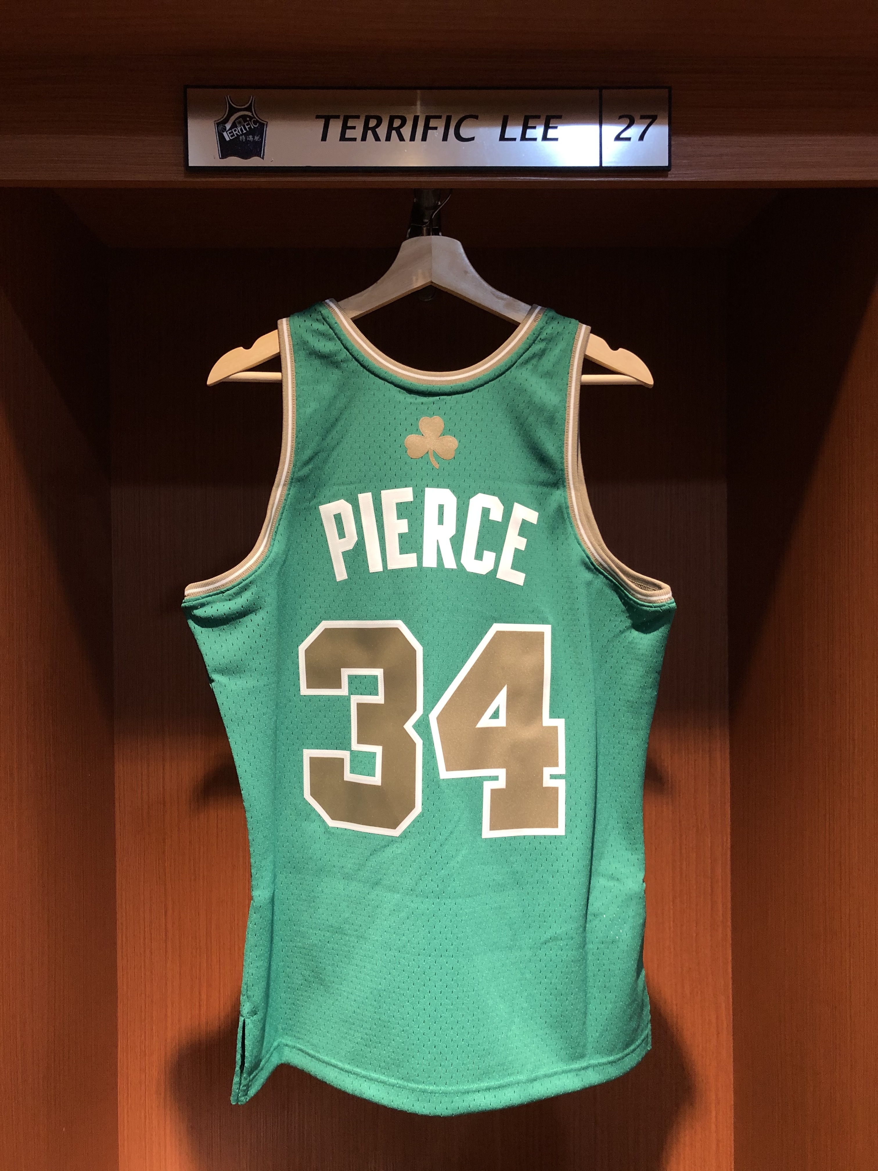 NBA球衣 Paul Pierce 波士頓賽爾提克聖派翠克綠 07-08 M&N Swingman G2 球迷版 熱轉印 全新