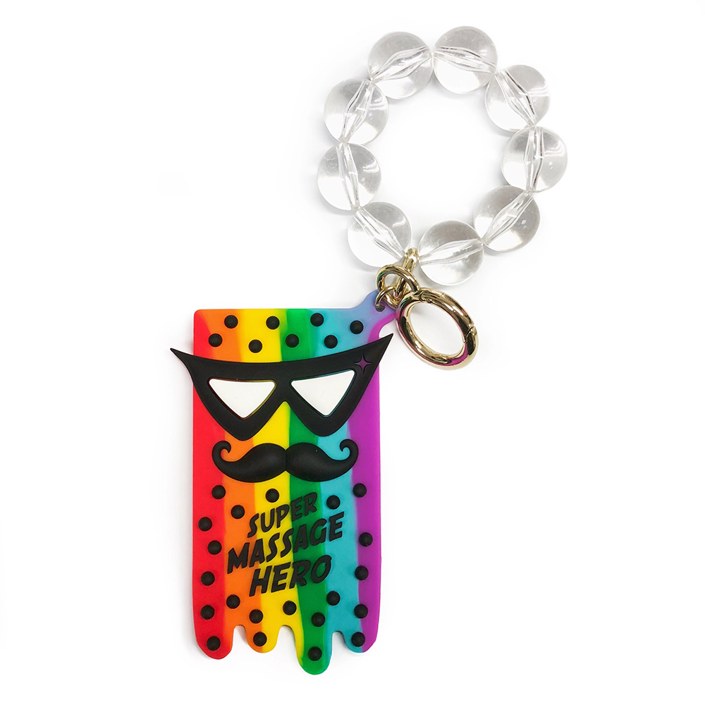 Candies 彩虹馬殺雞英雄卡片夾吊飾