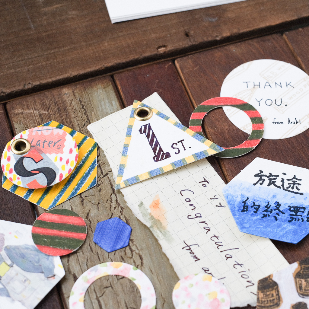 軋型 日本設計卡紙 / 臺灣 一分之一工作室