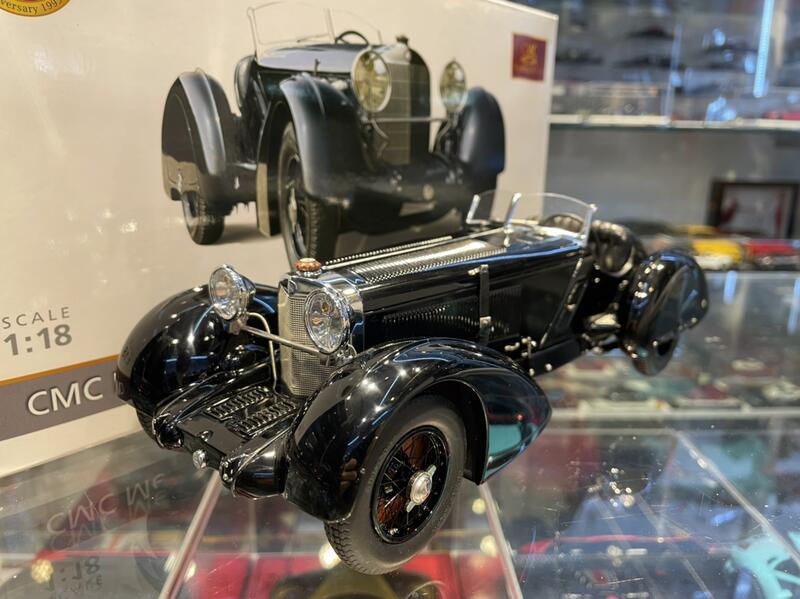 CMC M-225 Mercedes-Benz SSK Black Prince 黑王子 1934 1/18