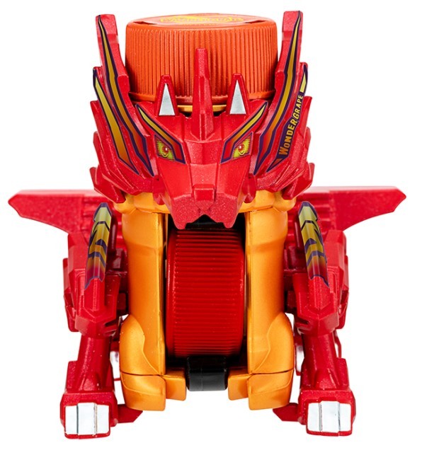 【減價】Takara Tomy 彈蓋人BOT-17 赤炎葡萄冰狼