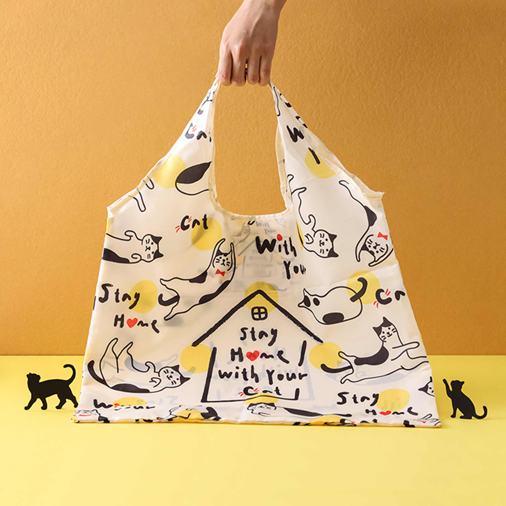 Mao's樂陶陶2021公益計畫貓奴的生活提案環保提袋。