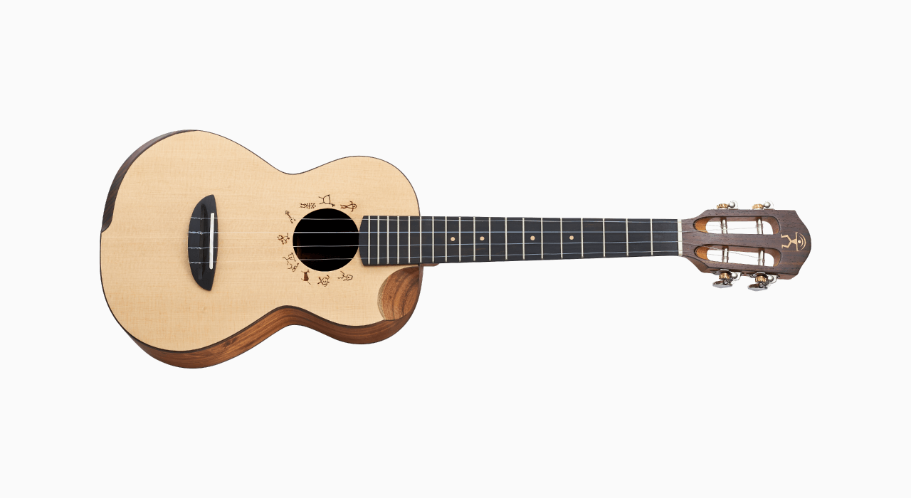 aNueNue aNueNue 彩虹人 烏克麗麗 SLST 26吋 雲杉木/台灣相思木 面單板 原創系列 第 2 張圖片｜三峽烏克麗麗