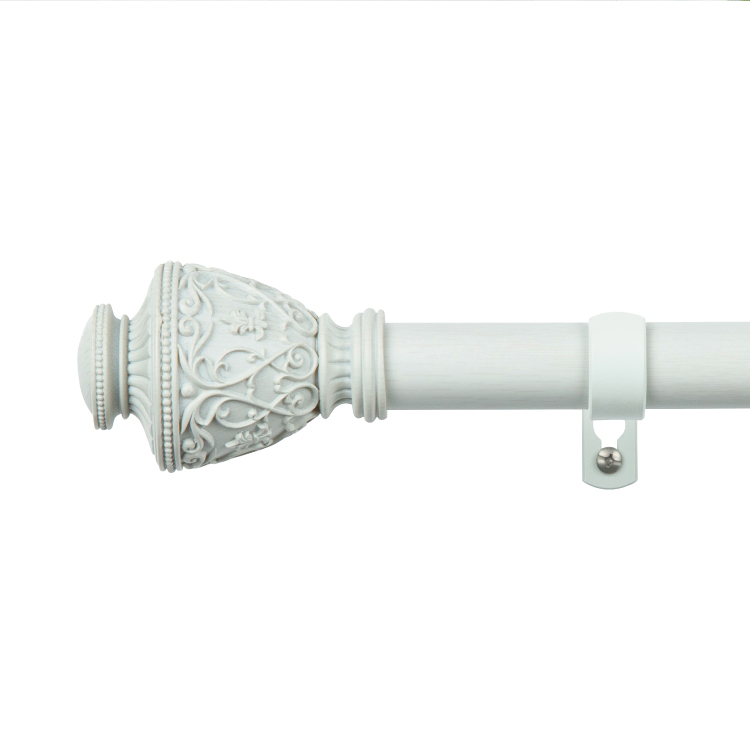 25.4mm│藝術融合│仿木紋│伸縮窗簾桿架│2尺寸│3色