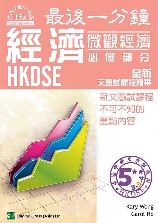 最後一分鐘 經濟 微觀經濟 必修部分+選修部分 DSE（中文版）(Joint Us)