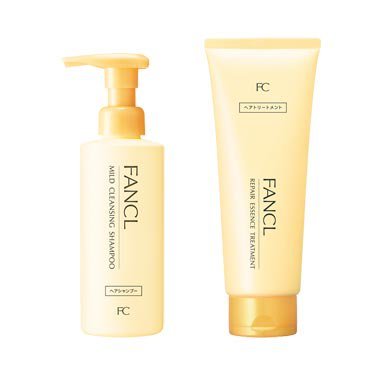 FANCL Mild Cleansing Shampoo & Repair Essence Treatment 無添加淨髮保濕洗頭水& 無添加潤髮修護護髮素