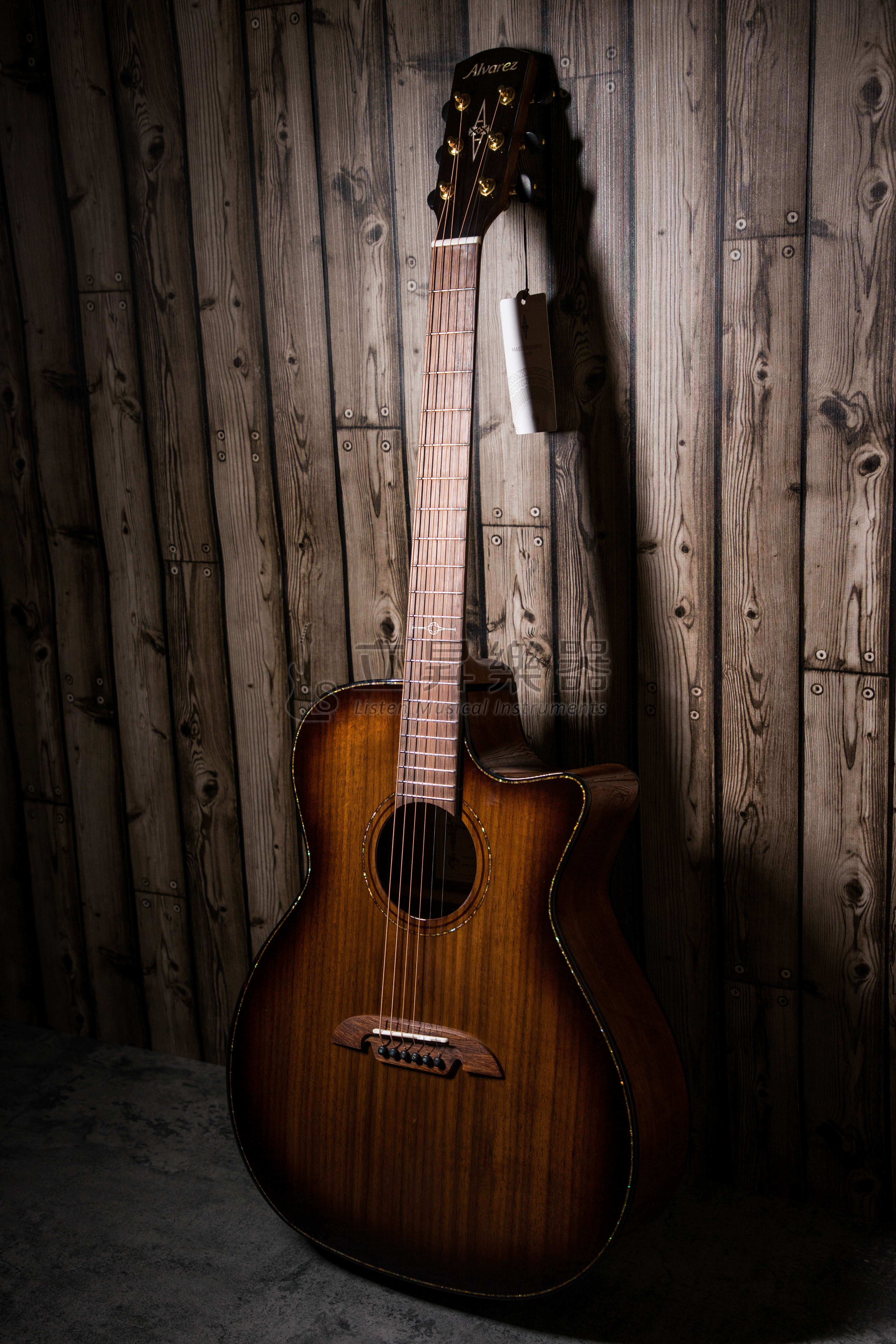 Alvarez MGA77CARSHB 胡桃木全單板木吉他 GA桶 (附原廠厚袋、配件包)