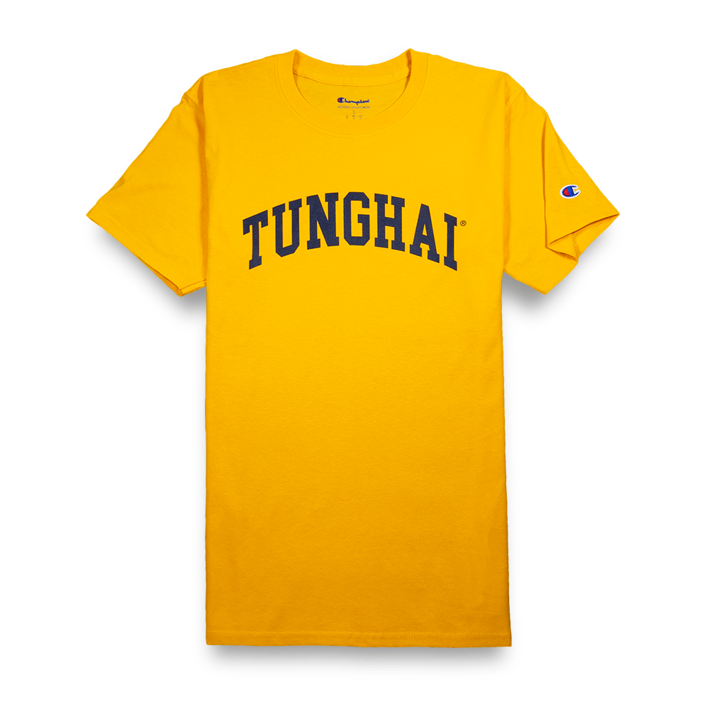 Champion® THU東海大學 T-Shirt (金黃色)