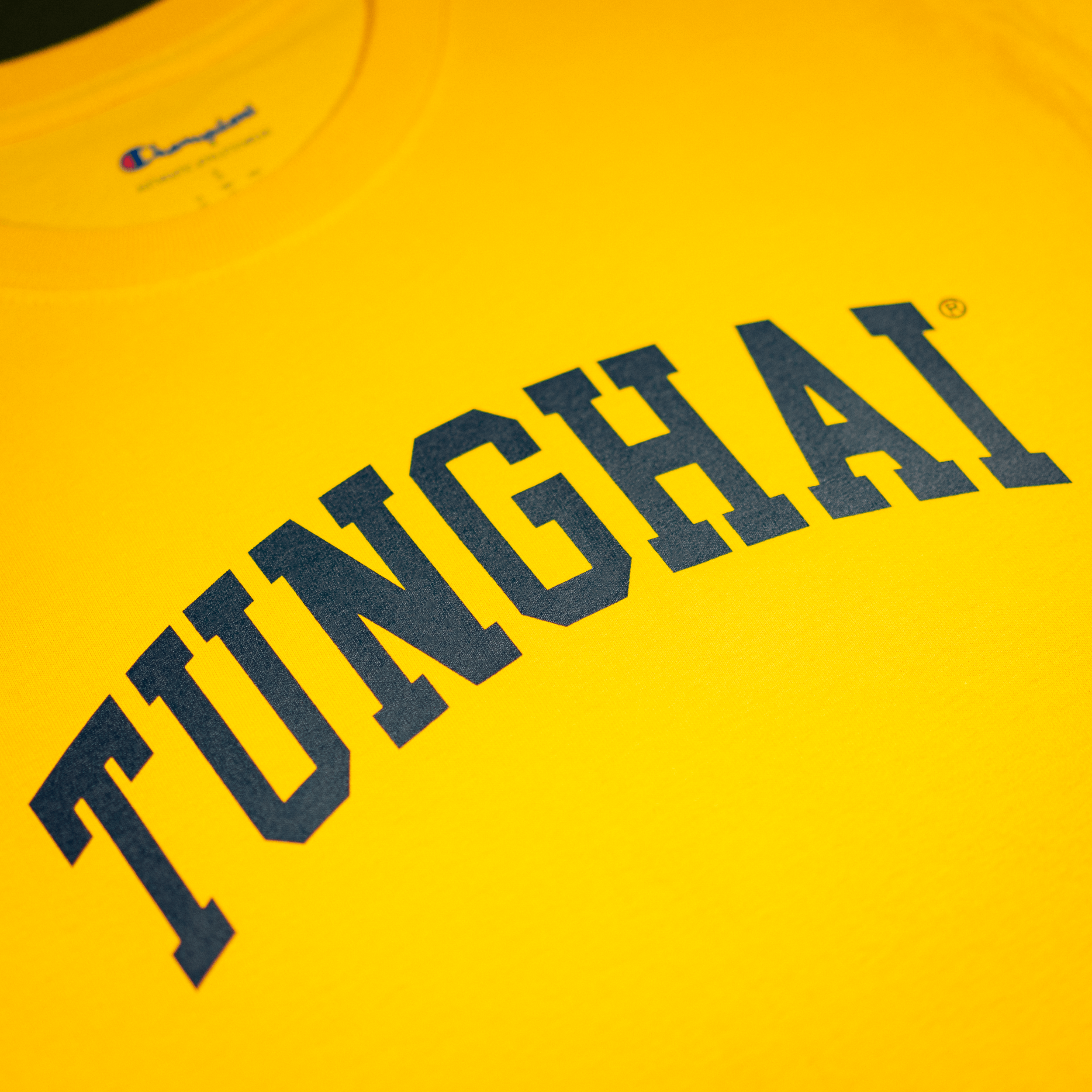 Champion® THU東海大學 T-Shirt (金黃色)