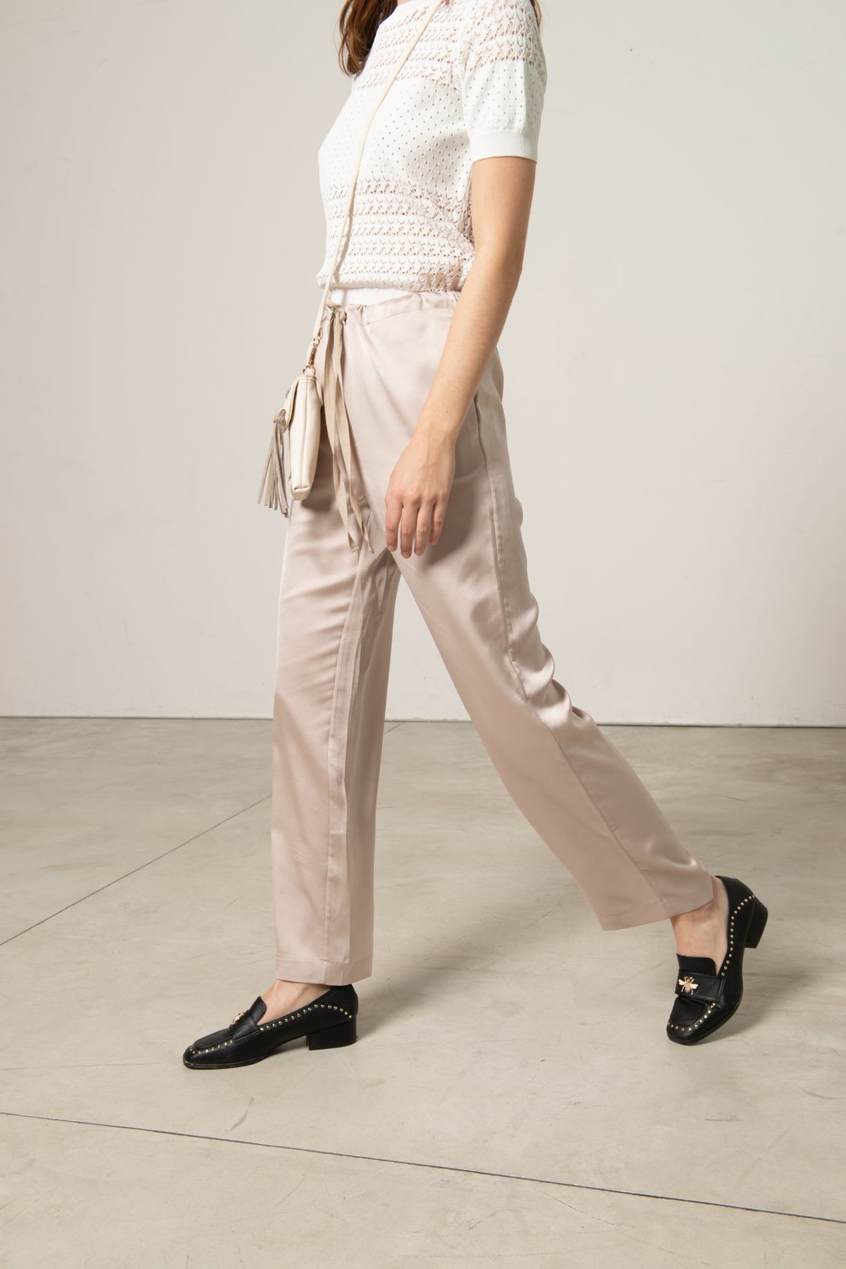 【SILVIAN HEACH】腰頭邦帶休閒長褲