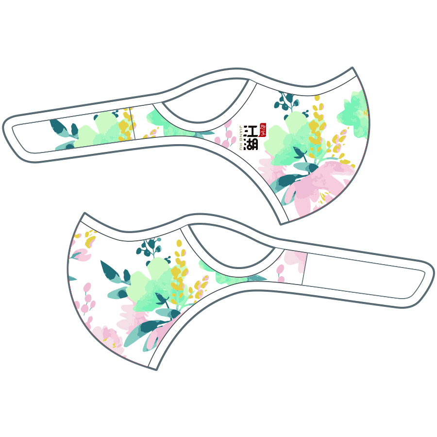 江湖跑堂運動型立體防護口罩 | 春漾