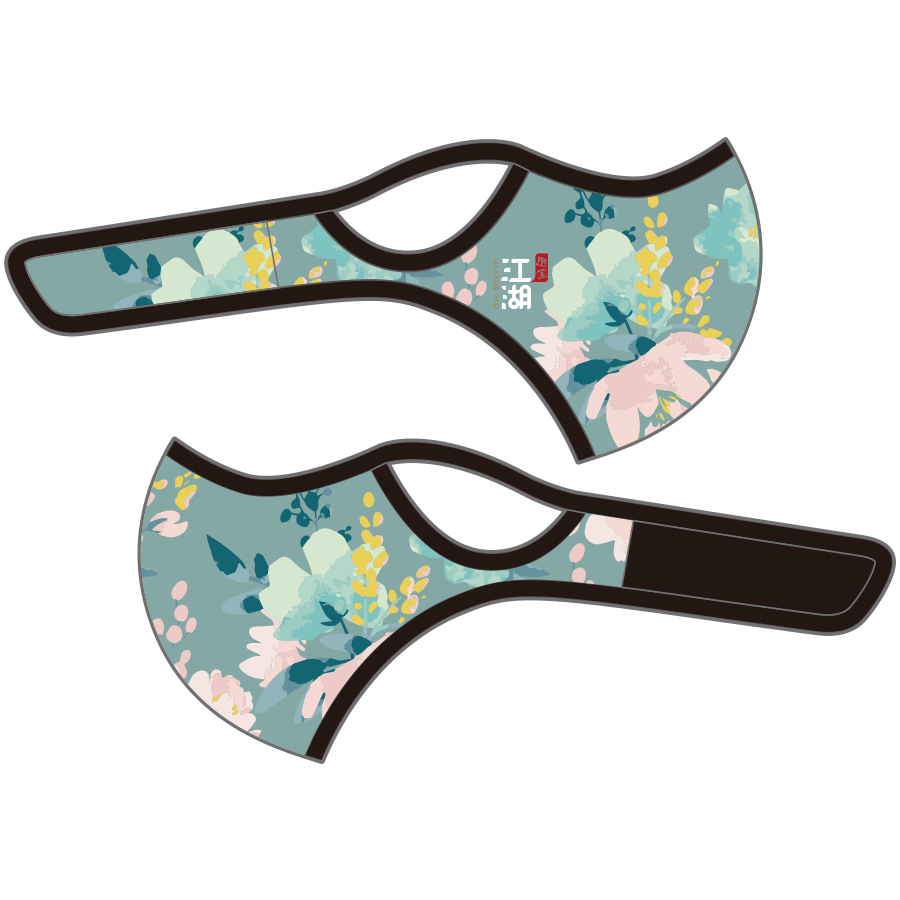 江湖跑堂運動型立體防護口罩 | 花容