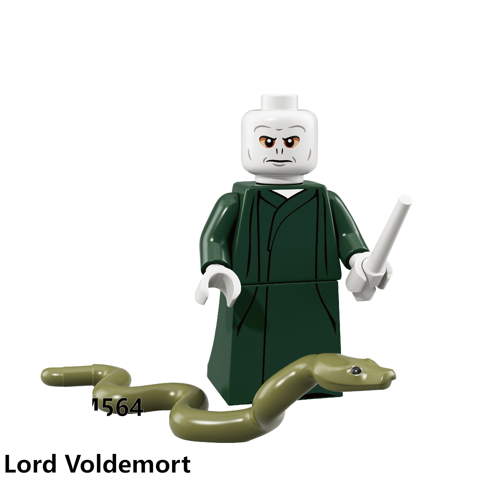 Lord Voldemort Harry Potter Minifigure fit Lego