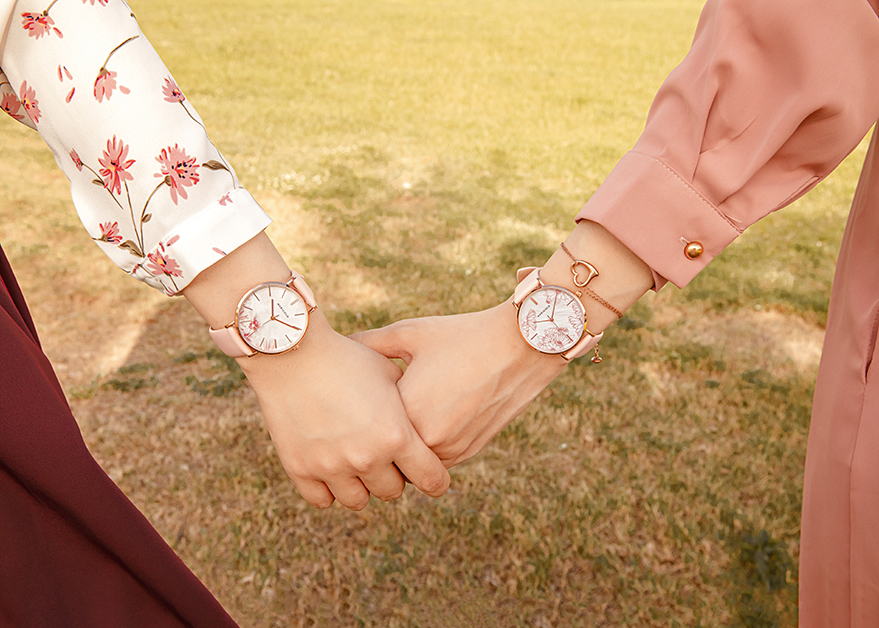 Romantic真皮腕錶