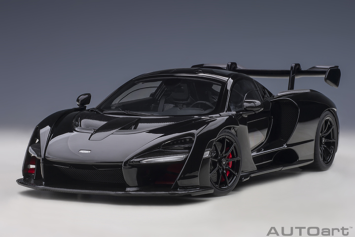 1/18 AUTOART McLaren Senna (Stealth Cosmos) (76076 )