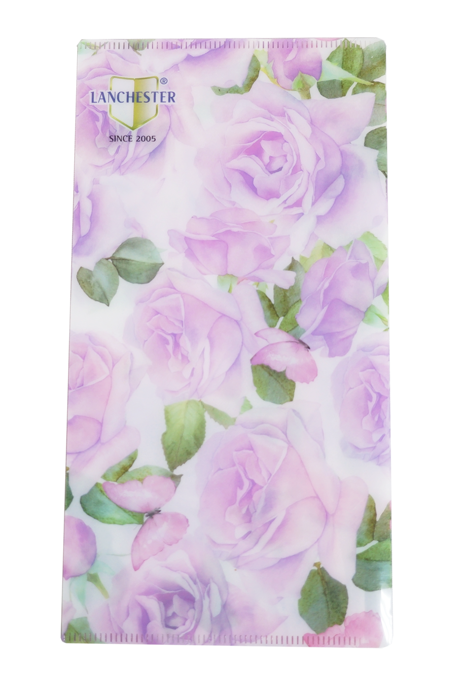 【紫玫瑰】紫玫瑰口罩套 22*11cm (三層分隔內層)