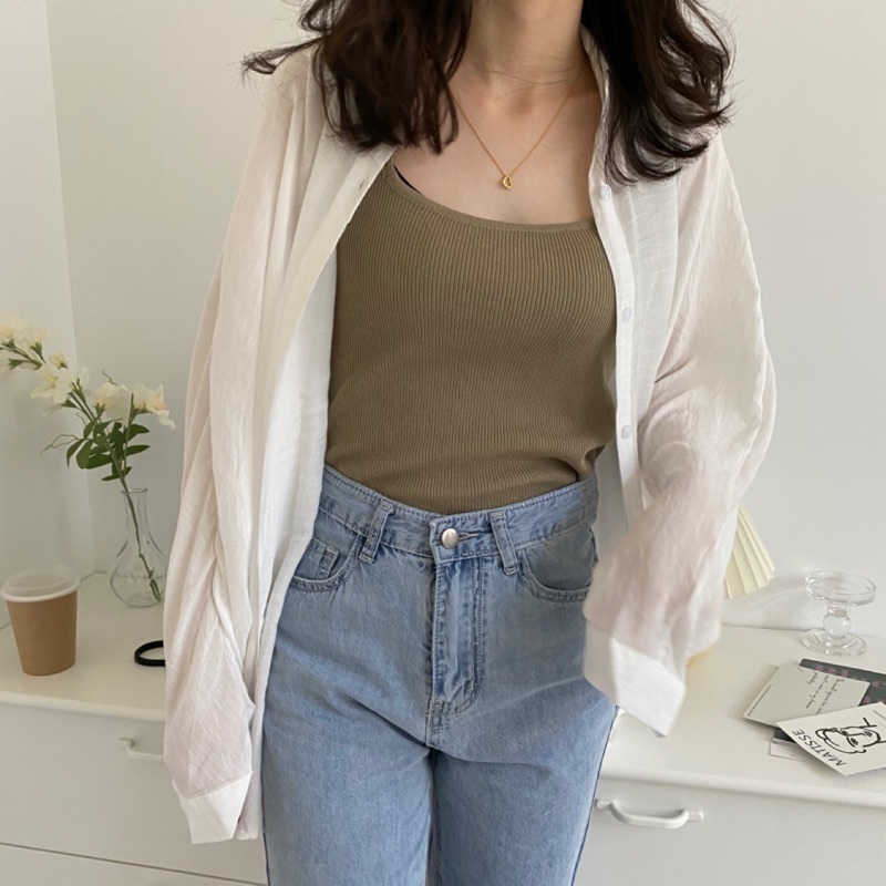 【imfine】熱銷必帶款 涼感防曬長袖襯衫 #2085