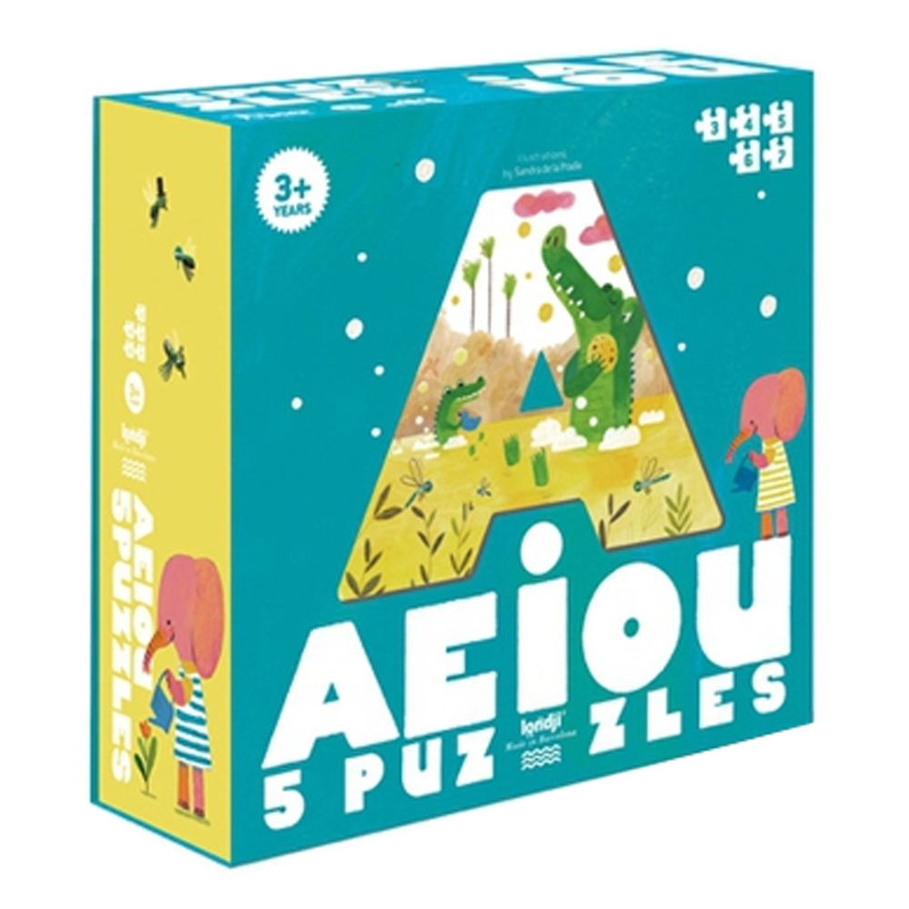 西班牙Londji 母音字母拼圖