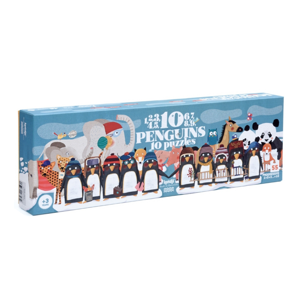 西班牙Londji 1-10數數動物拼圖