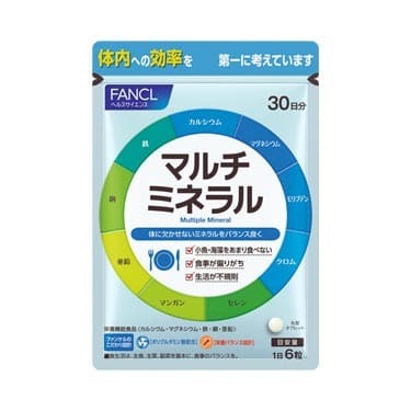 FANCL Multi-mineral 多元健體礦物質