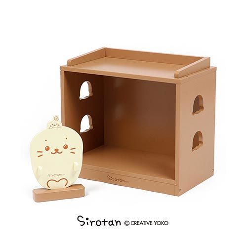 Sirotan 更衣絨毛鑰匙圈專用置物架 衣帽架