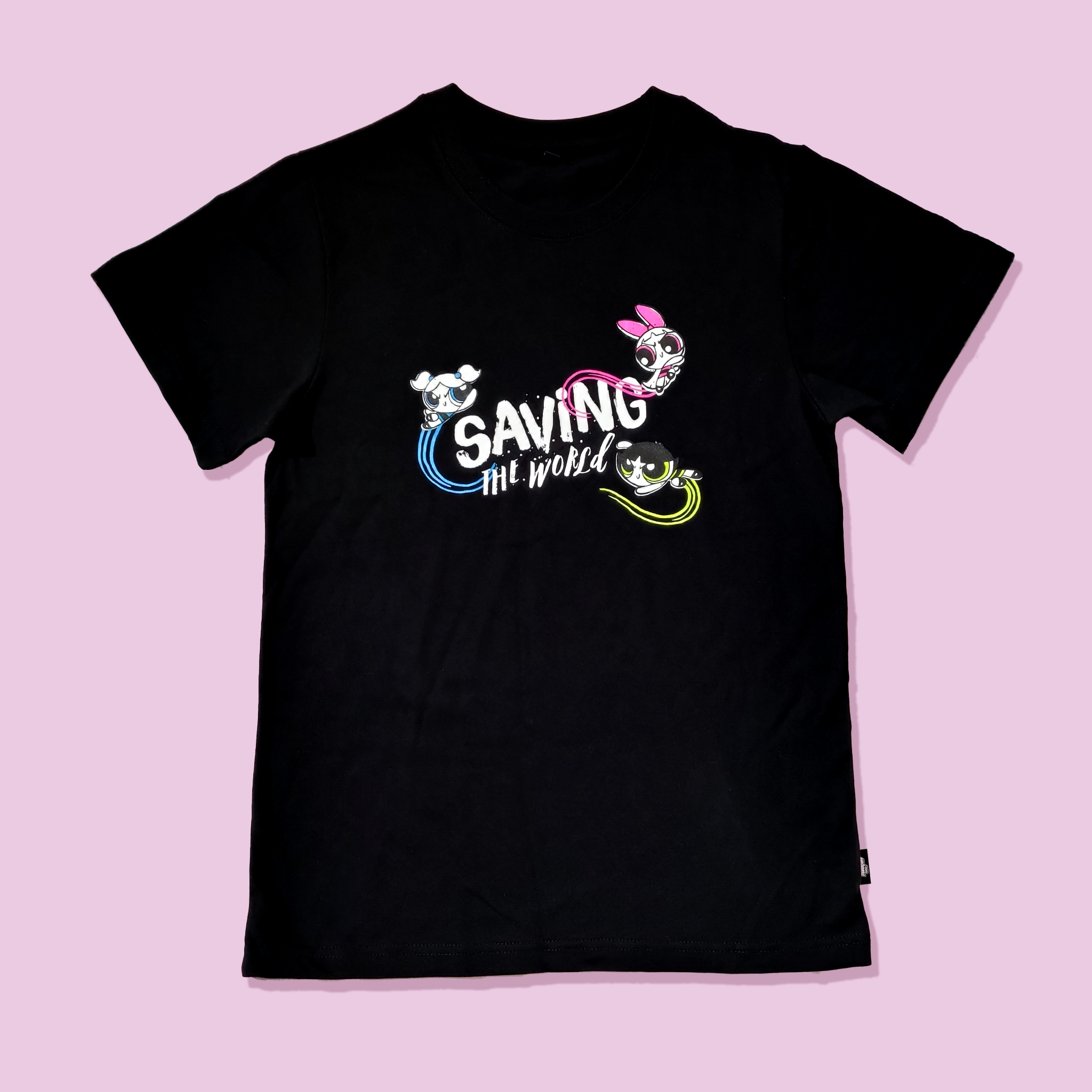 飛天小女警-短袖T-shirt-拯救世界款-S/M/L