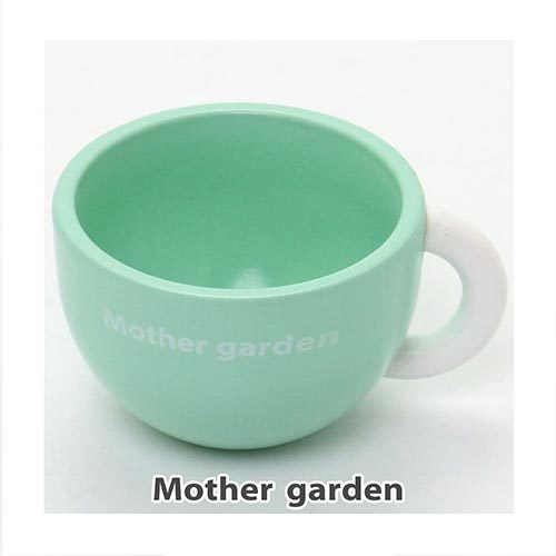 【日本Mother Garden】餐具-咖啡杯 湯叉組 薄荷綠