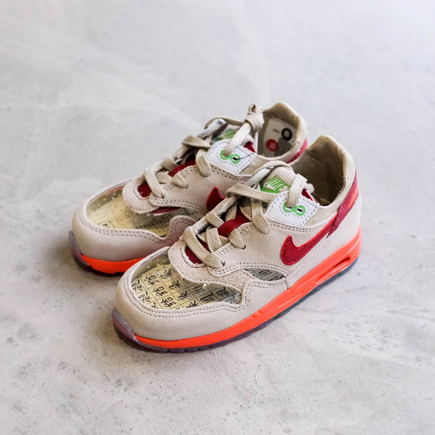 車庫服飾】Nike x CLOT Air Max 1 Younger Kids' Shoe 死亡之吻陳冠童