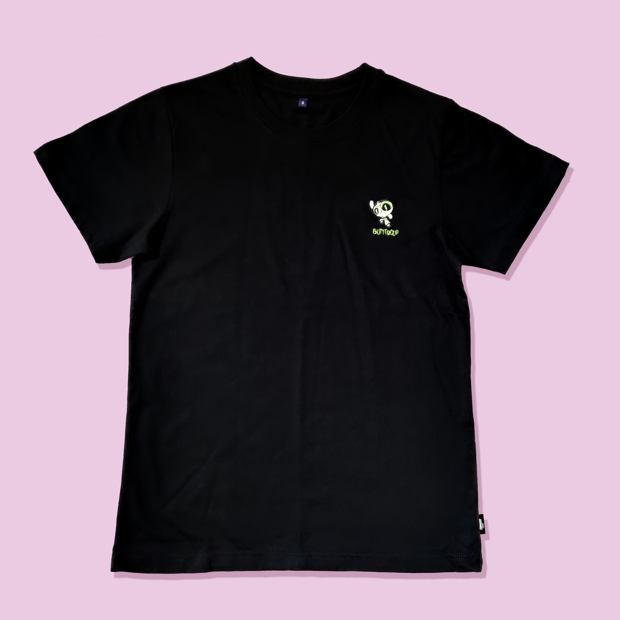 飛天小女警-電繡款T-shirt-毛毛-S/M/L