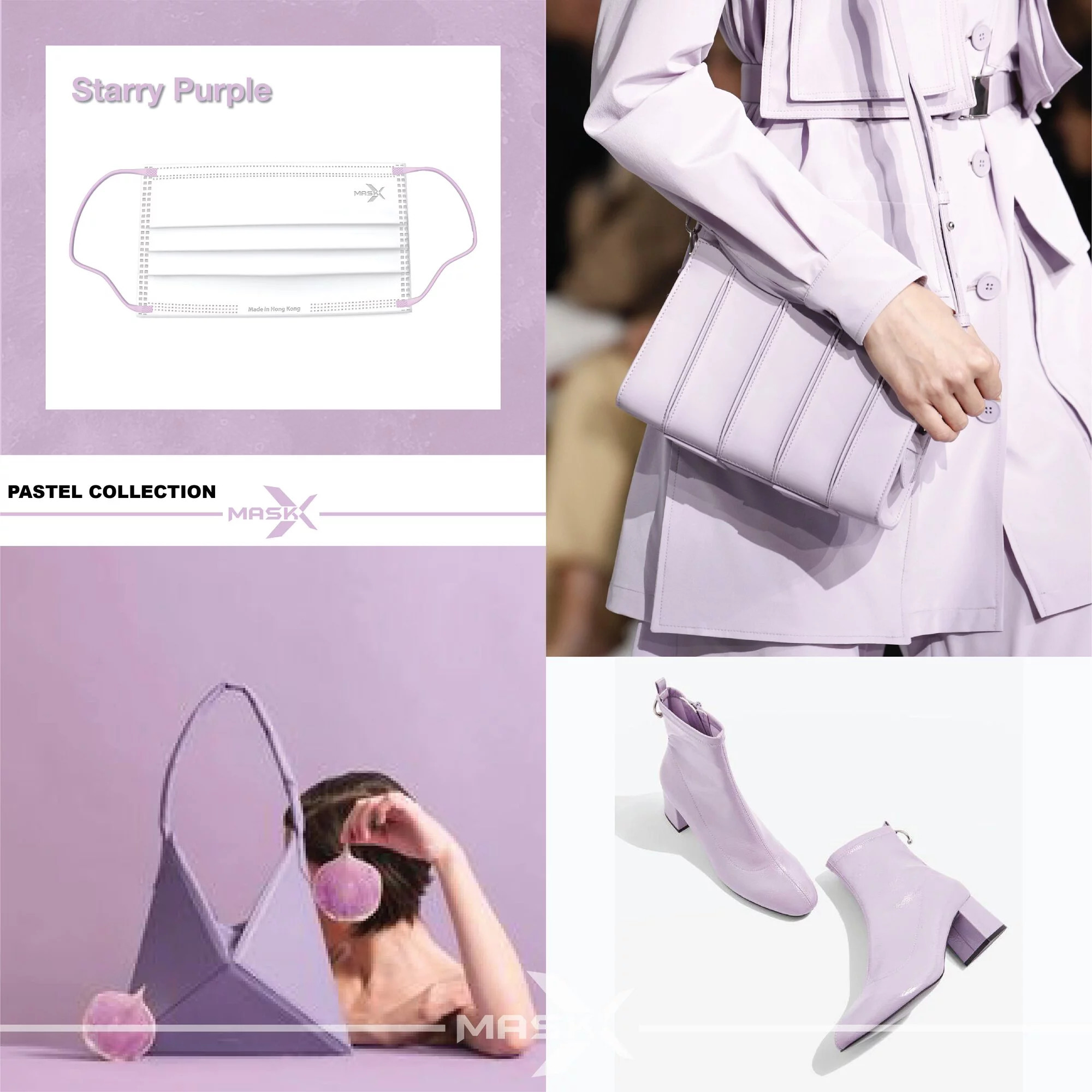 🛡️1片口罩,全店任選🛡️【中童口罩】Level 3【Mask X】99 星雲紫 x 珊瑚橙 (中童) 30片裝 (獨立包裝)