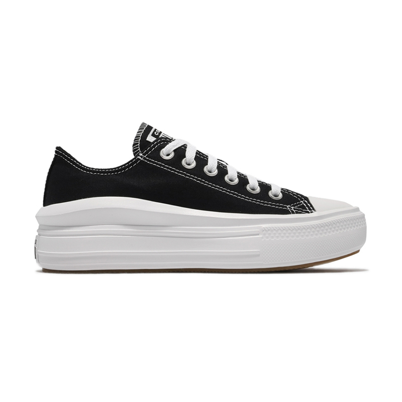 Converse Chuck Taylor All Star Move 黑色 帆布 低筒 厚底 休閒鞋 570256C