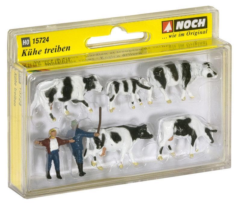 Noch 15724 HO scale, Drover and Cows