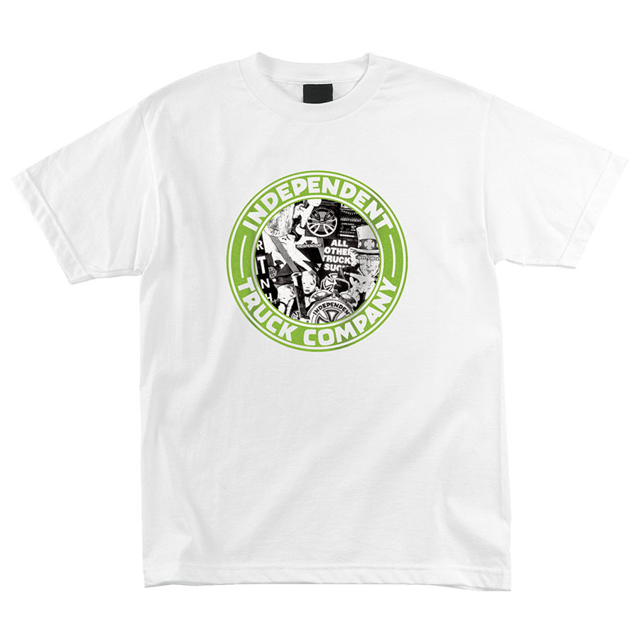 【車庫服飾】INDEPENDENT CHAOS REGULAR TEE 圓標拼湊畫LOGO短T