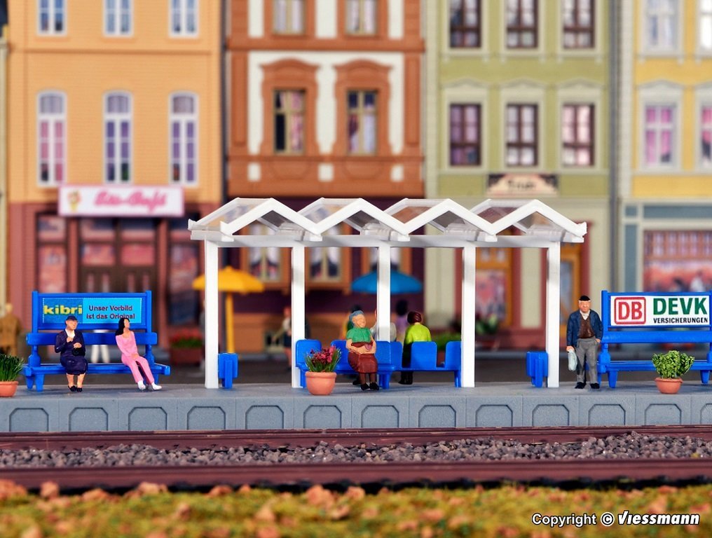 Kibri 38146 HO規 候車亭