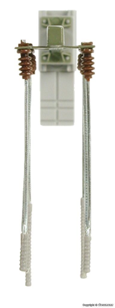 Viessmann 4113 HO規 Standard mast with double beam 雙梁標準桅杆