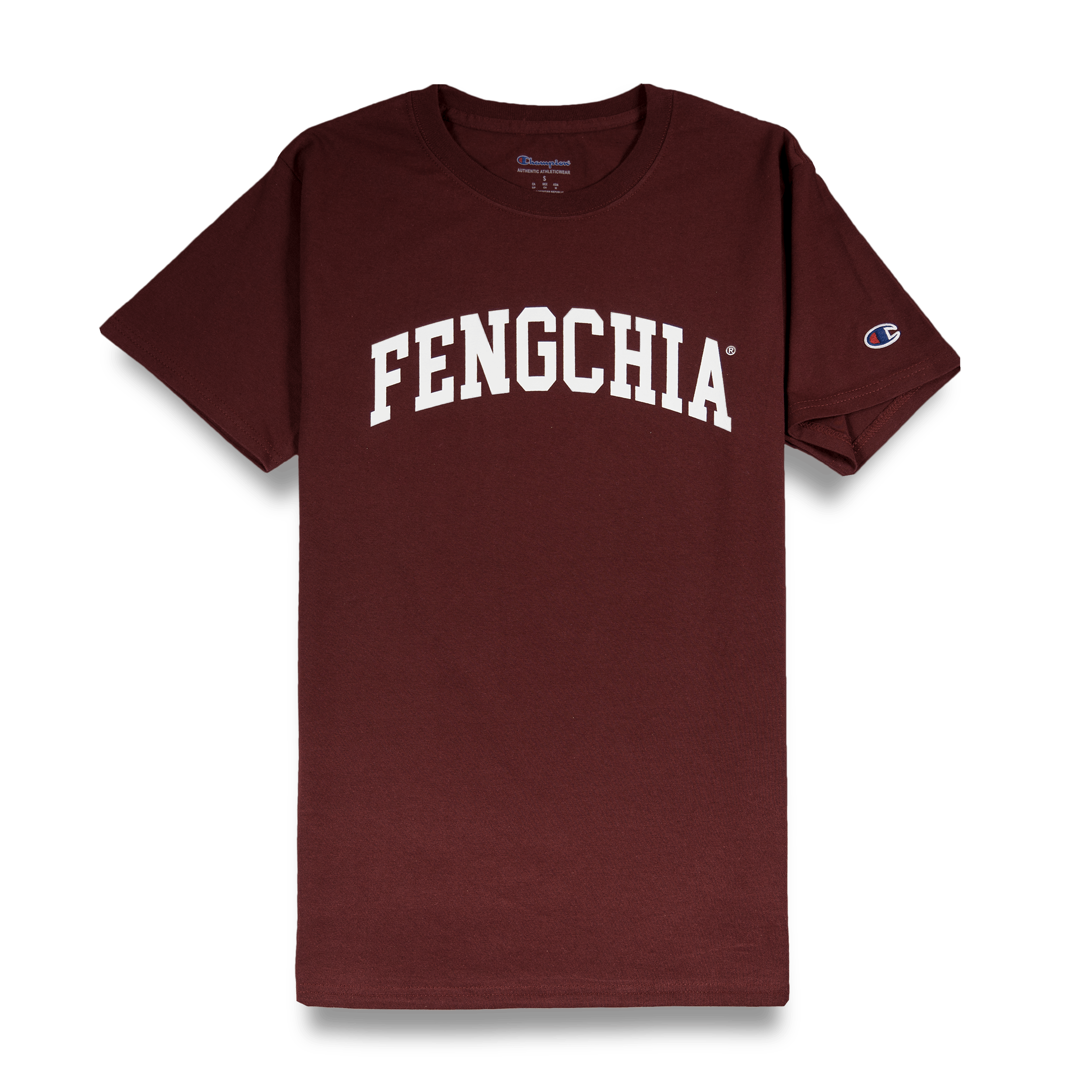 Champion®  逢甲大學 T-shirt (酒紅色)
