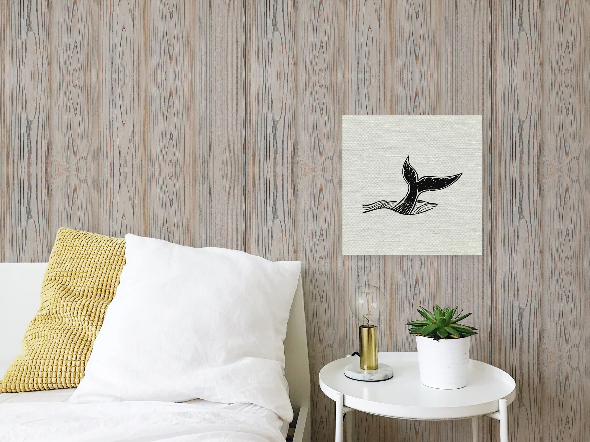 無框畫 - 鯨魚之尾