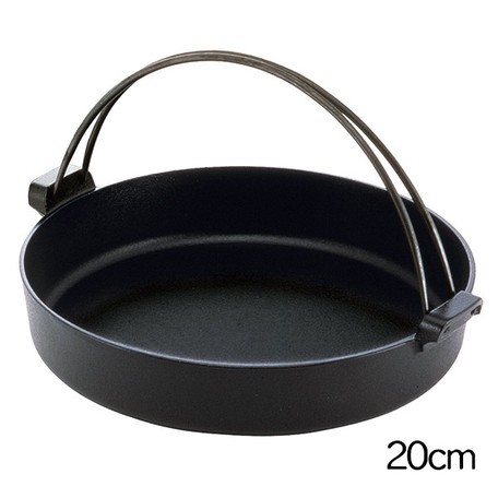日式壽喜燒鐵鍋 20CM (明火/電磁爐OK!) (日本製)