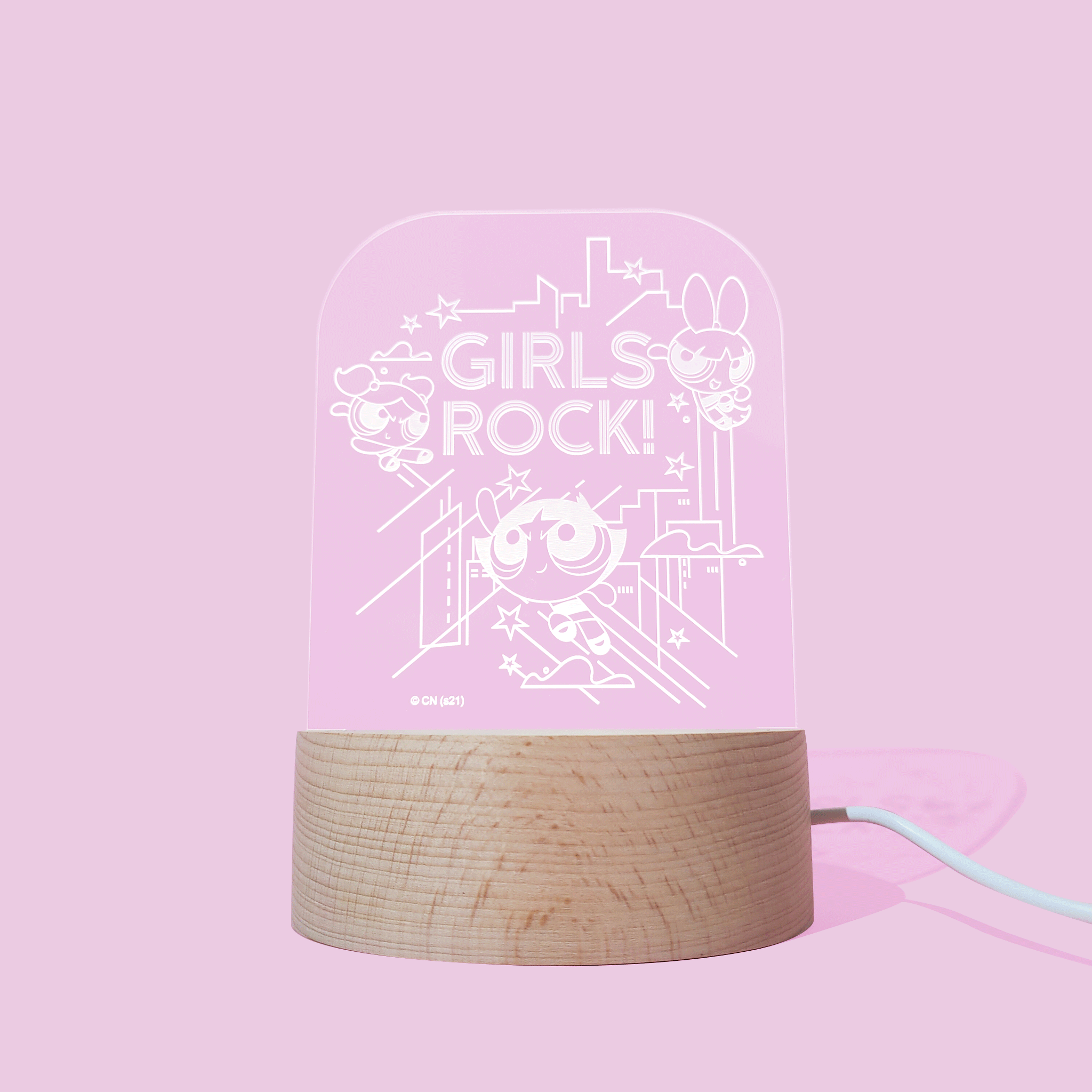 飛天小女警-壓克力燈-Girls Rock款