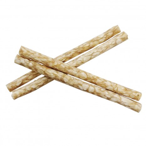 AMT牛奶牛皮香脆棒5吋-240g 狗零食