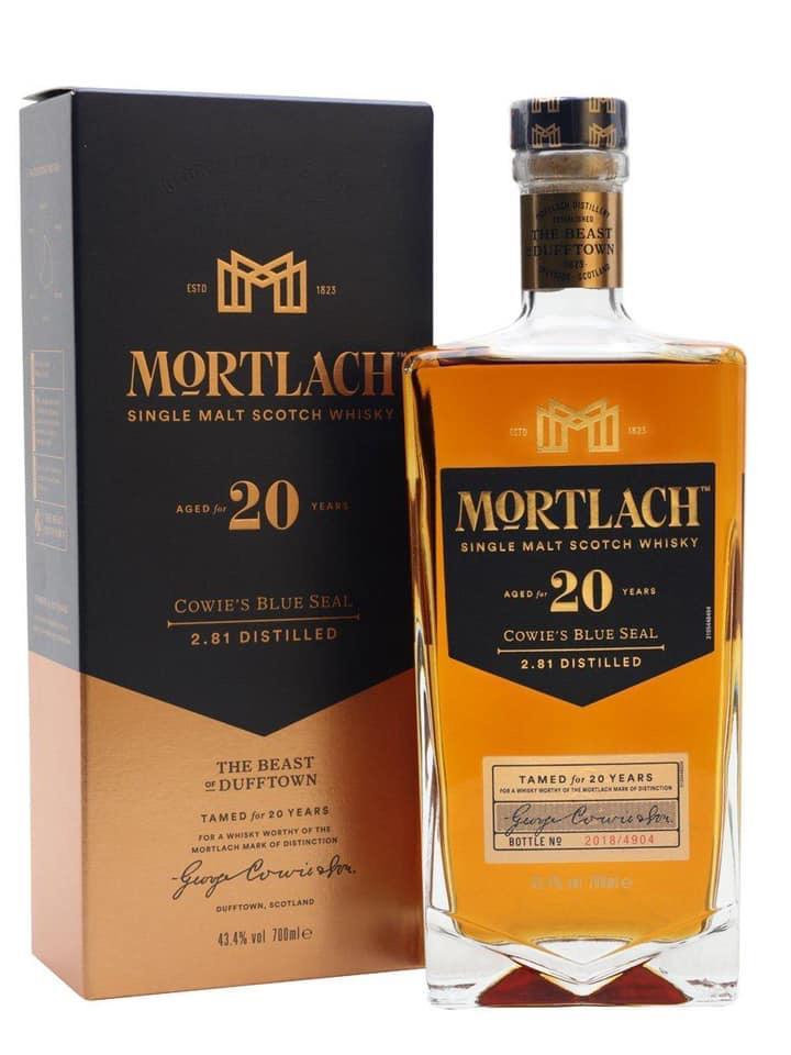 Mortlach 20 Years Single Malt Scotch Whisky 43.4 70cl