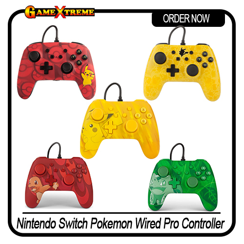 Nintendo Switch Pokemon Wired Pro Controller