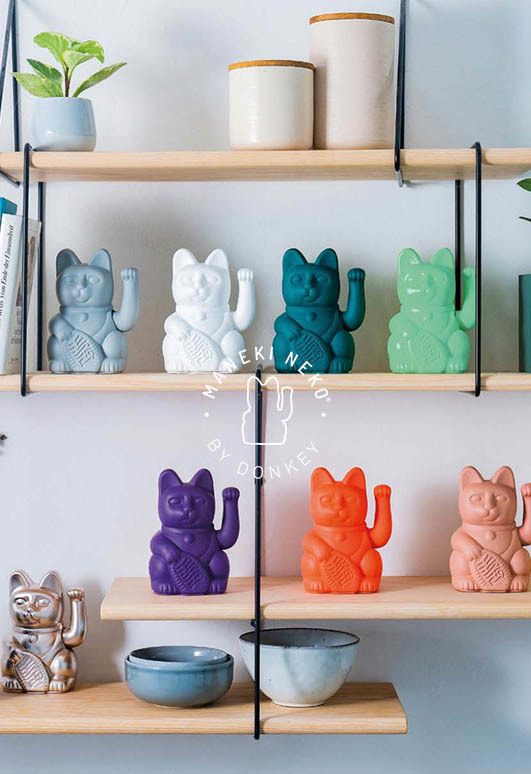 德國品牌DONKEY 幸運繽紛 祈福招財貓