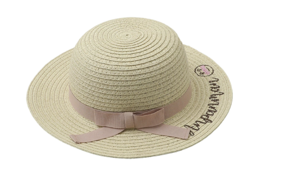 麵包超人女孩編織帽-粉紅50CM