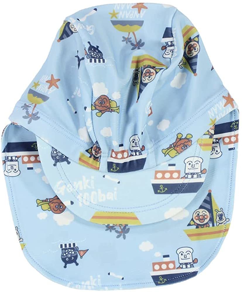 麵包超人男孩泳帽-遮陽PLUS ( 48 cm / 50 cm)