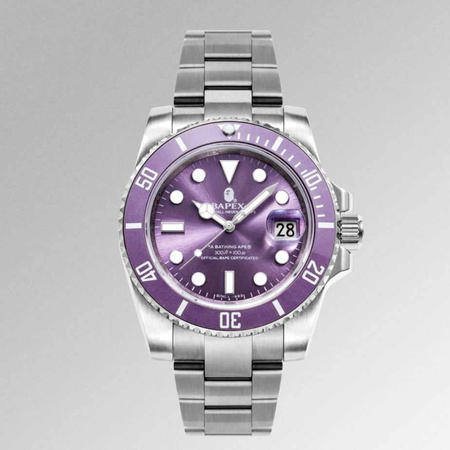 A Bathing Ape Bape Type 1 Bapex 猿人頭水鬼手錶三色1g30 1 05